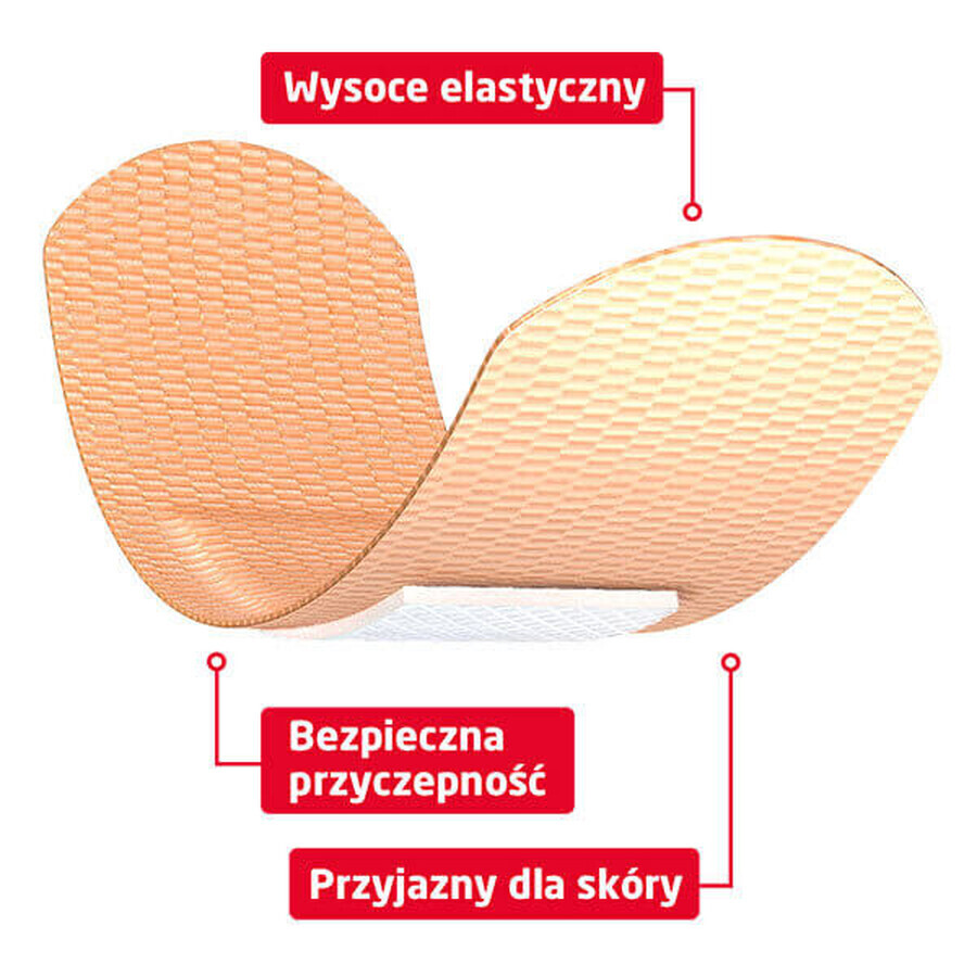 Set Leukoplast Elastic, sparadrap avec pansement, 2 tailles, 2 x 20 pièces