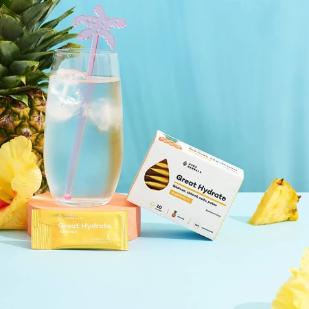 Aura Herbals Great Hydrate, ananas, 10 sachets