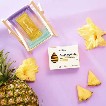 Aura Herbals Great Hydrate, ananas, 10 sachets