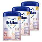 Set Bebilon Profutura DuoBiotik DuoBiotik 5, lait maternisé pour enfants d'âge préscolaire, 3 x 800 g Set Bebilon Profutura DuoBiotik DuoBiotik 5, lait maternisé pour enfants d'âge préscolaire, 3 x 800 g