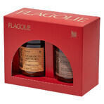 Set de fragancias navideñas para el hogar Flagolie, velas aromáticas de soja, 2 x 120 g Set de fragancias navideñas para el hogar Flagolie, velas aromáticas de soja, 2 x 120 g