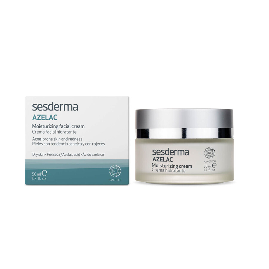 Sesderma Set, Azelac Feuchtigkeitscreme für das Gesicht 50 ml + C-Vit Augencreme 15 ml für 1 Pfennig