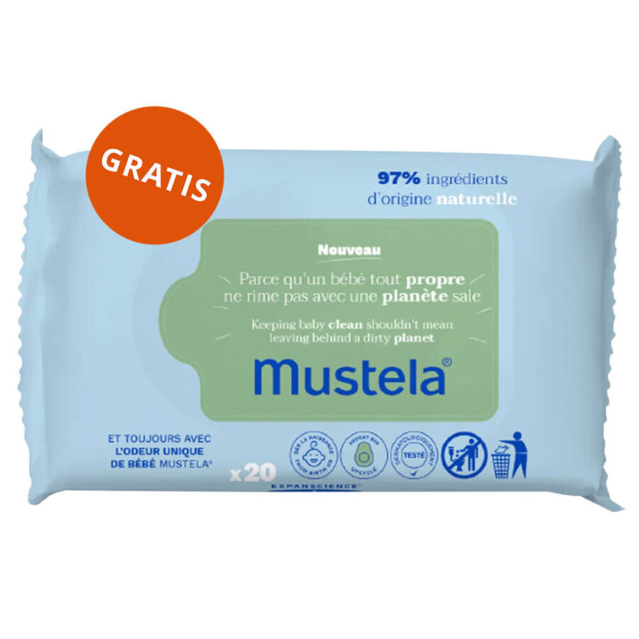 Set Bebilon Advance Pronutra 2, latte di proseguimento, oltre 6 mesi, 2 x 1000 g + salviette umidificate Mustela, 60 gratis
