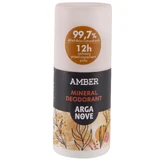 Arganove, roll-on deodorant with mineral alum, Amber, 50 ml