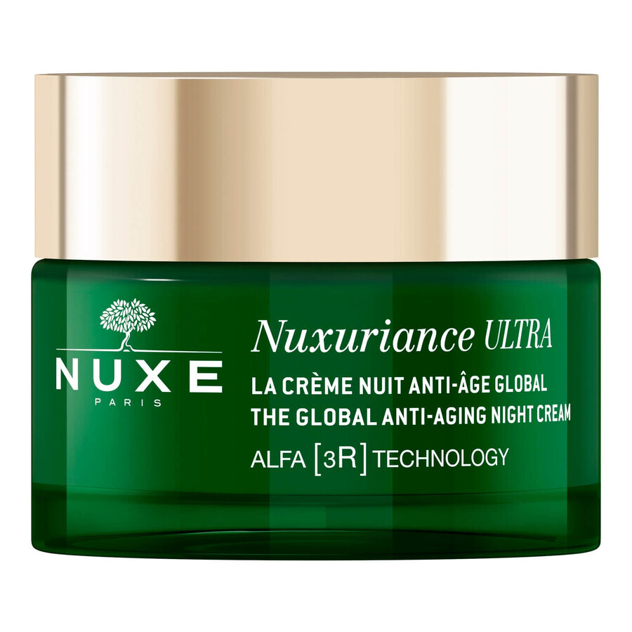 Nuxe Nuxuriance Ultra set, crema de noche antiedad, 50 ml + crema antiedad para ojos y labios, 15 ml por 1 céntimo