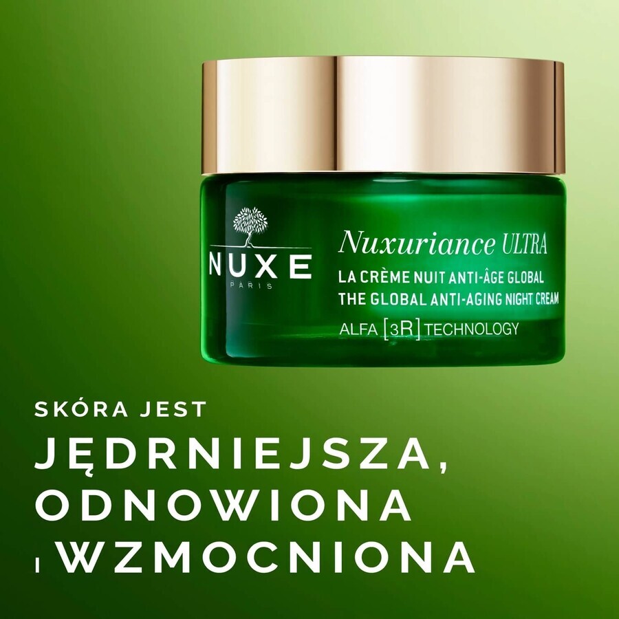 Nuxe Nuxuriance Ultra set, crema de noche antiedad, 50 ml + crema antiedad para ojos y labios, 15 ml por 1 céntimo