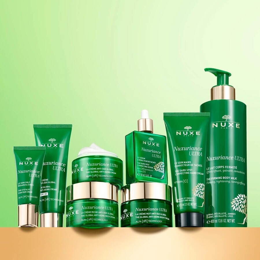 Nuxe Nuxuriance Ultra set, crema de noche antiedad, 50 ml + crema antiedad para ojos y labios, 15 ml por 1 céntimo
