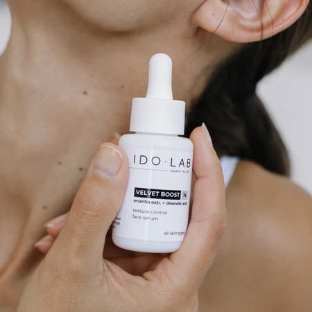 Ido Lab Velvet Boost smoothing and lifting serum, 30 ml