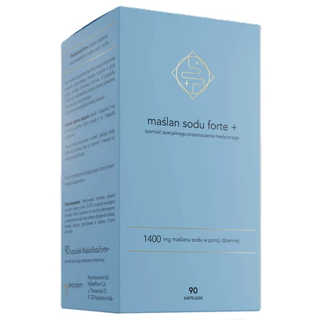 MyBestPharm Butirato de sodio Forte+, 90 cápsulas
