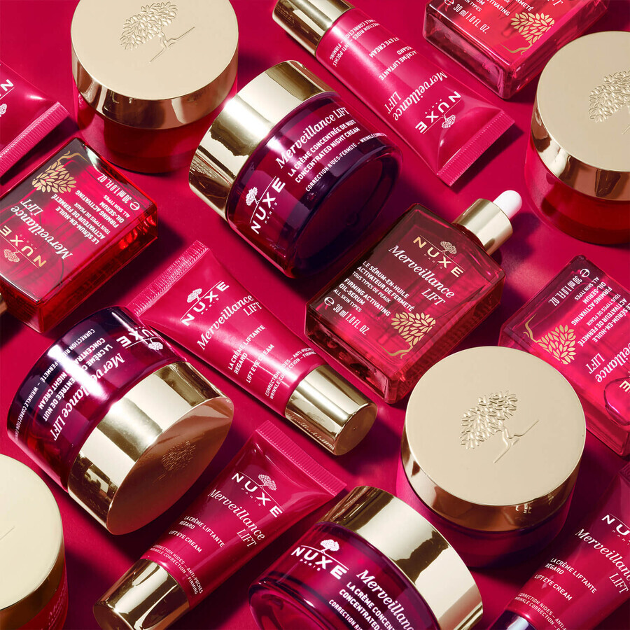 Set Nuxe Merveillance Lift, lifting cream for dry skin, 50 ml + lifting eye cream, 15 ml for 1 penny