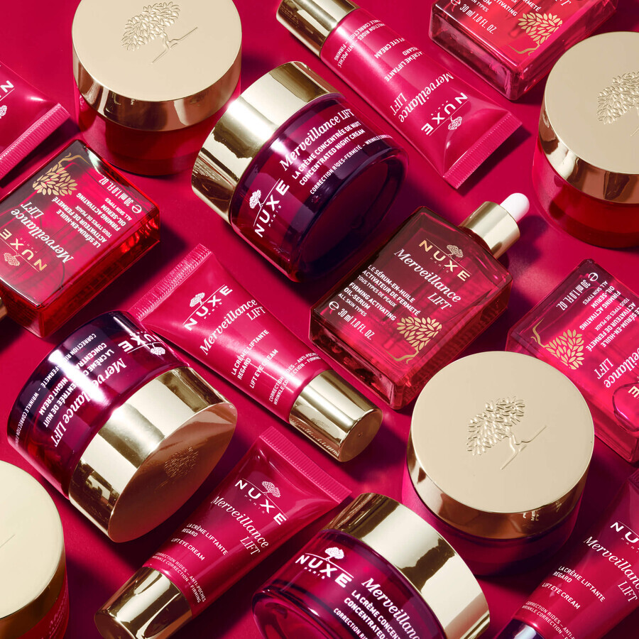 Set Nuxe Merveillance Lift, lifting cream for dry skin, 50 ml + lifting eye cream, 15 ml for 1 penny