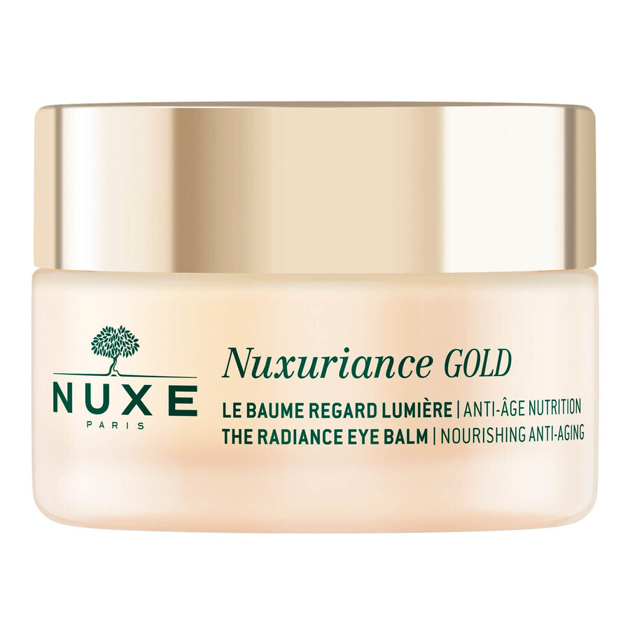 Nuxe Nuxuriance Gold set, lozione notte nutriente e fortificante, 50 ml + lozione occhi illuminante, pelle secca, 15 ml per 1 penny