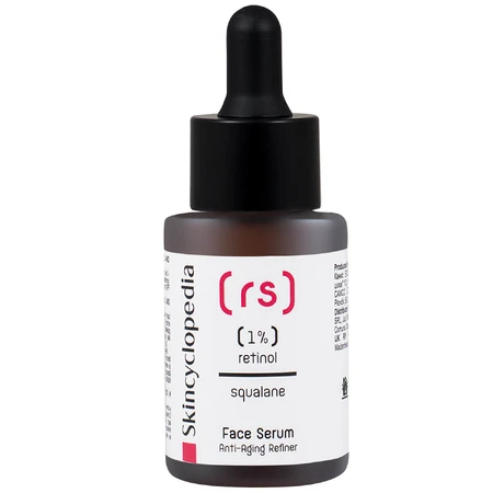 Skincyclopedia, ser facial anti-îmbătrânire cu 1% retinol și squalane, pentru noapte, 30 ml