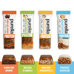Purella Superfoods Protein, Proteinriegel, Nüsse in Karamell, 45 g Purella Superfoods Protein, Proteinriegel, Nüsse in Karamell, 45 g