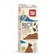 Organic vegetable rice drink with chocolate, soy and calcium, 1 l, Lima