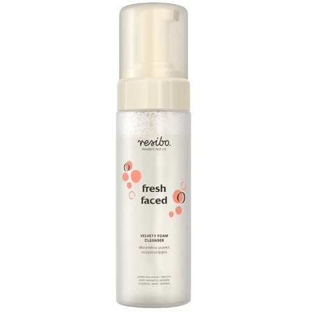 Resibo Fresh Faced, fluweelzacht reinigingsschuim, 150 ml