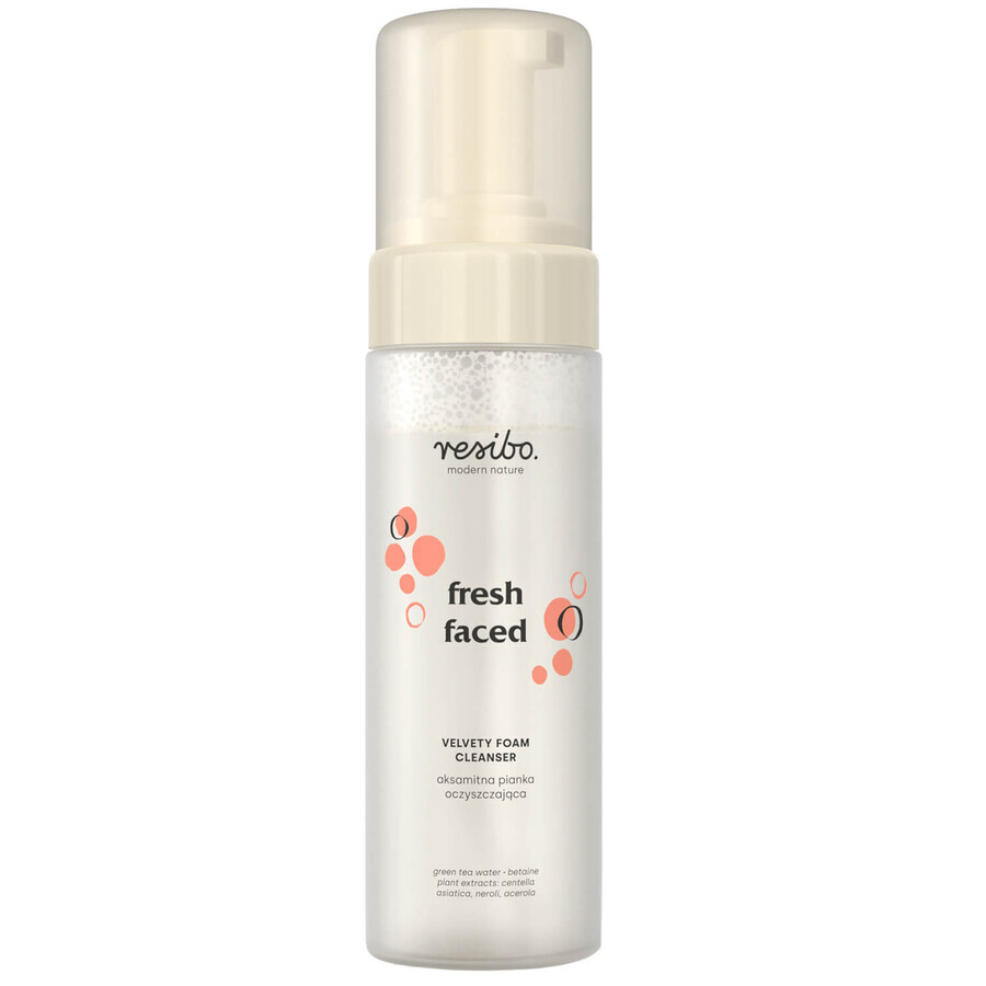 Resibo Fresh Faced, schiuma detergente vellutata, 150 ml