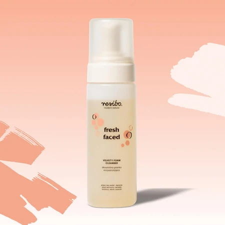 Resibo Fresh Faced, fluweelzacht reinigingsschuim, 150 ml
