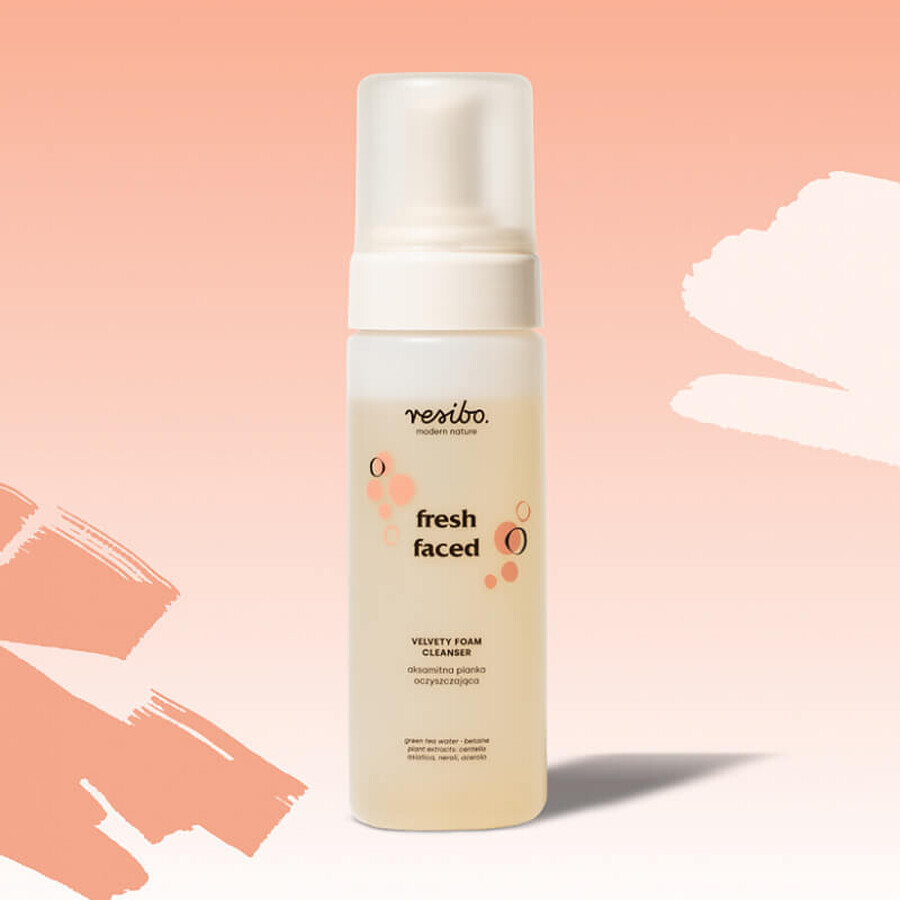 Resibo Fresh Faced, schiuma detergente vellutata, 150 ml