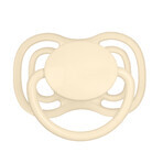 Canpol Babies, chupete de silicona, simétrico, Nude, crema, 23/229, 6-18 meses, 2 piezas Canpol Babies, chupete de silicona, simétrico, Nude, crema, 23/229, 6-18 meses, 2 piezas