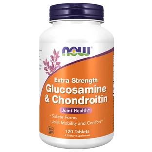 Now Foods Glucosamin und Chondroitin, Glucosamin mit Chondroitin, 120 Tabletten