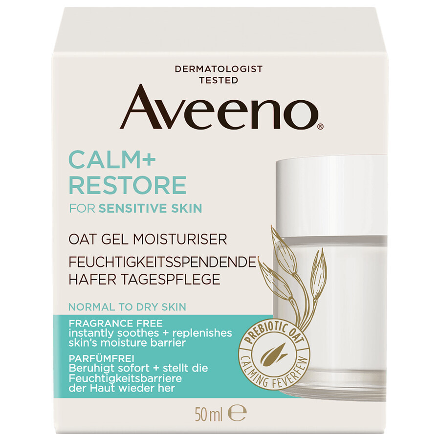Aveeno Calm+ Restore Oatmeal Moisturizing Gel Cream 50 ml
