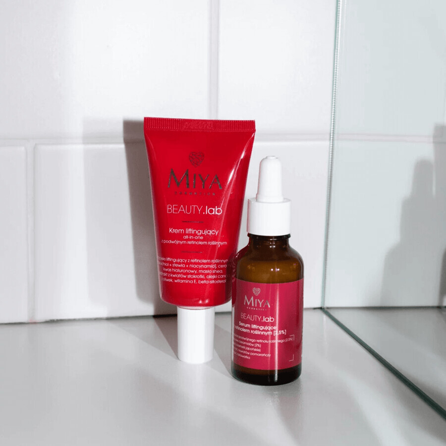 Miya BEAUTY.lab, lifting cream with plant retinol, 40 ml
