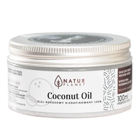 Natur Planet, aceite de coco sin refinar, 100 ml