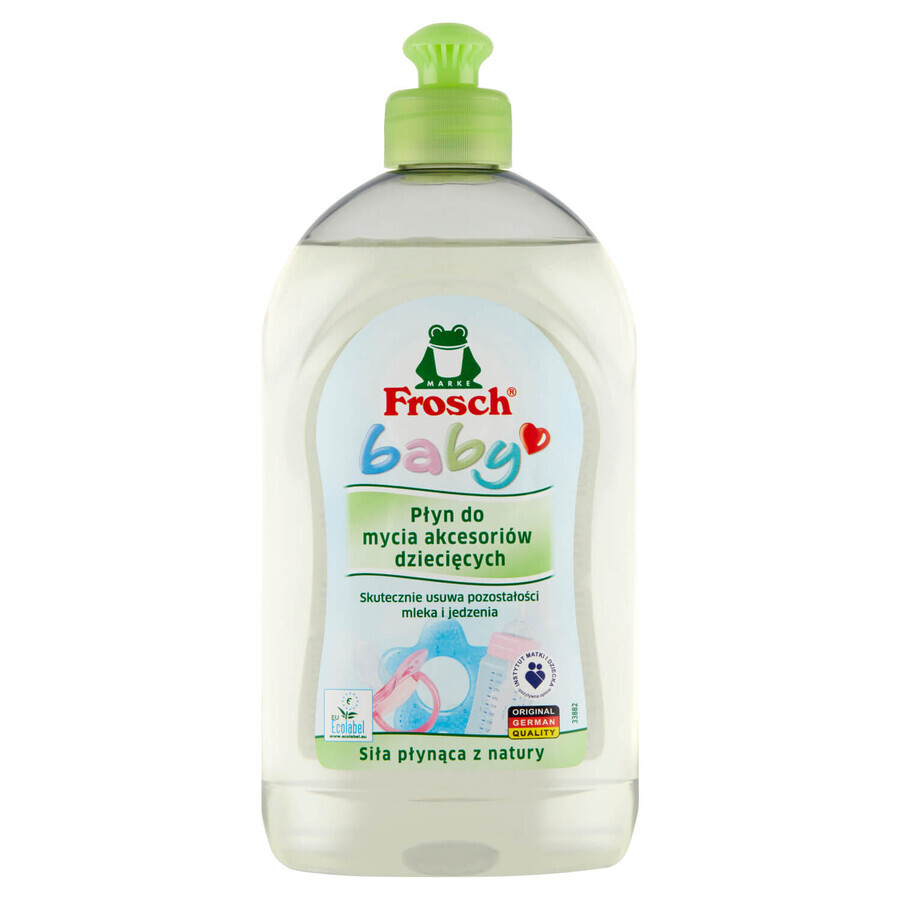 Set Frosch Baby, detergent igienic, spray, 300 ml + lichid de spălat pentru accesorii pentru copii, 500 ml