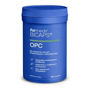 ForMeds Bicaps OPC Extracto de Semilla de Uva, 60 cápsulas