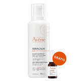 Avene XeraCalm A.D, Loțiune de regenerare a lipidelor pentru față și corp, piele foarte uscată, atopică și cu mâncărimi, 400 ml + Vitamin Activ Cg, ser corector și iluminator, 10 ml gratuit