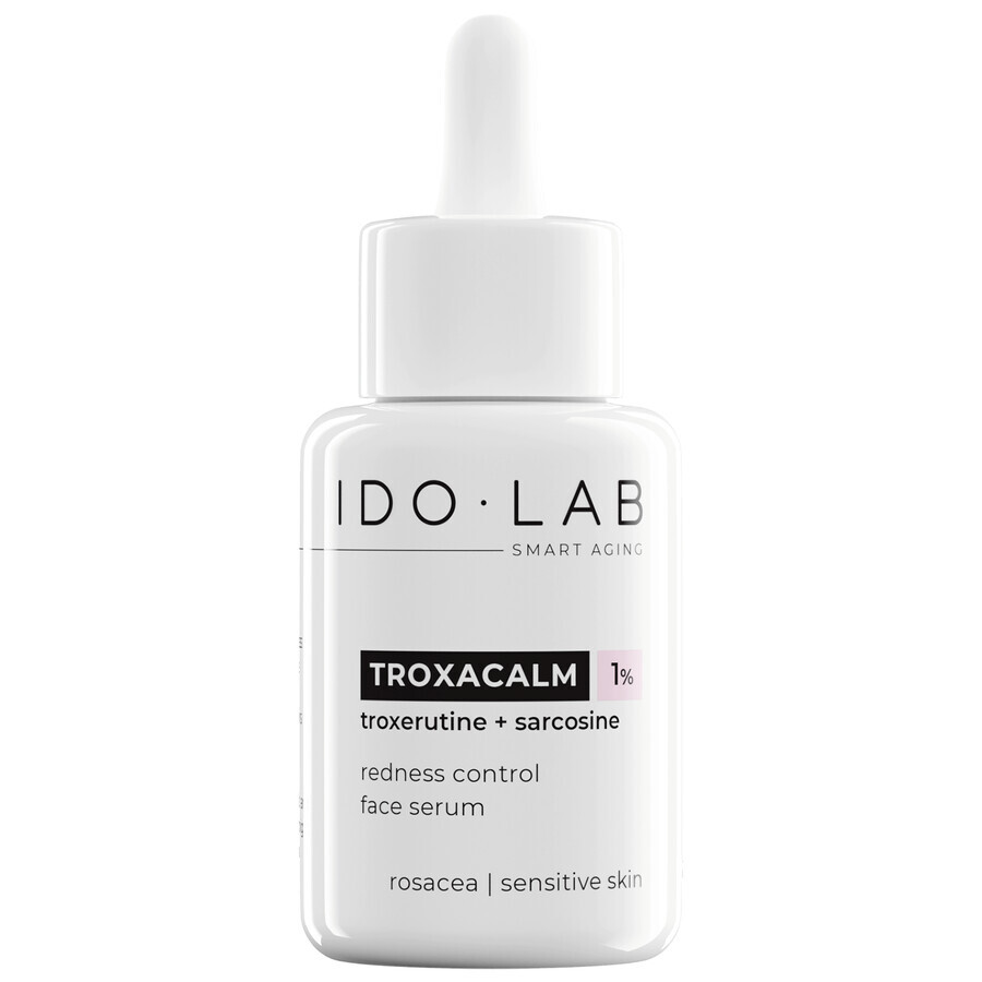 Ido Lab Troxa Calm, serum for sensitive and vascular skin, 30 ml