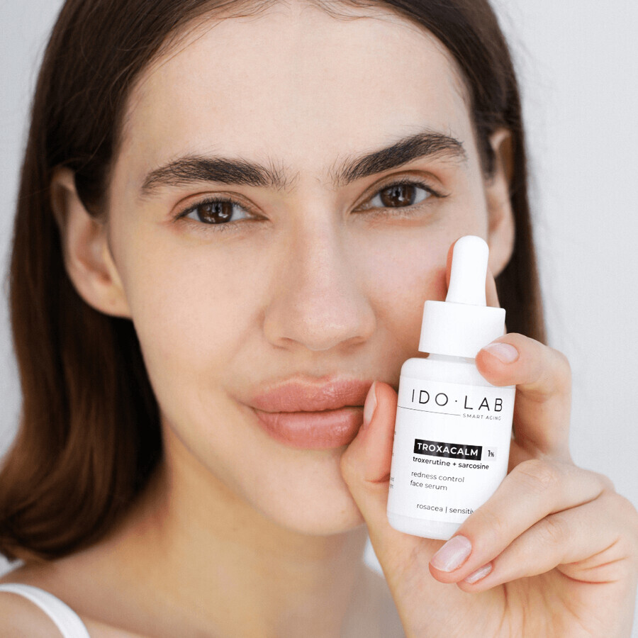 Ido Lab Troxa Calm, serum for sensitive and vascular skin, 30 ml