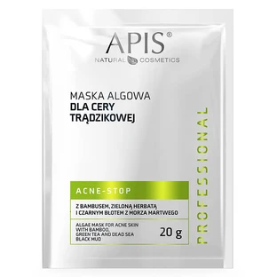 Apis Professional Acne-Stop, mascarilla de algas para pieles con tendencia acneica, 20 g