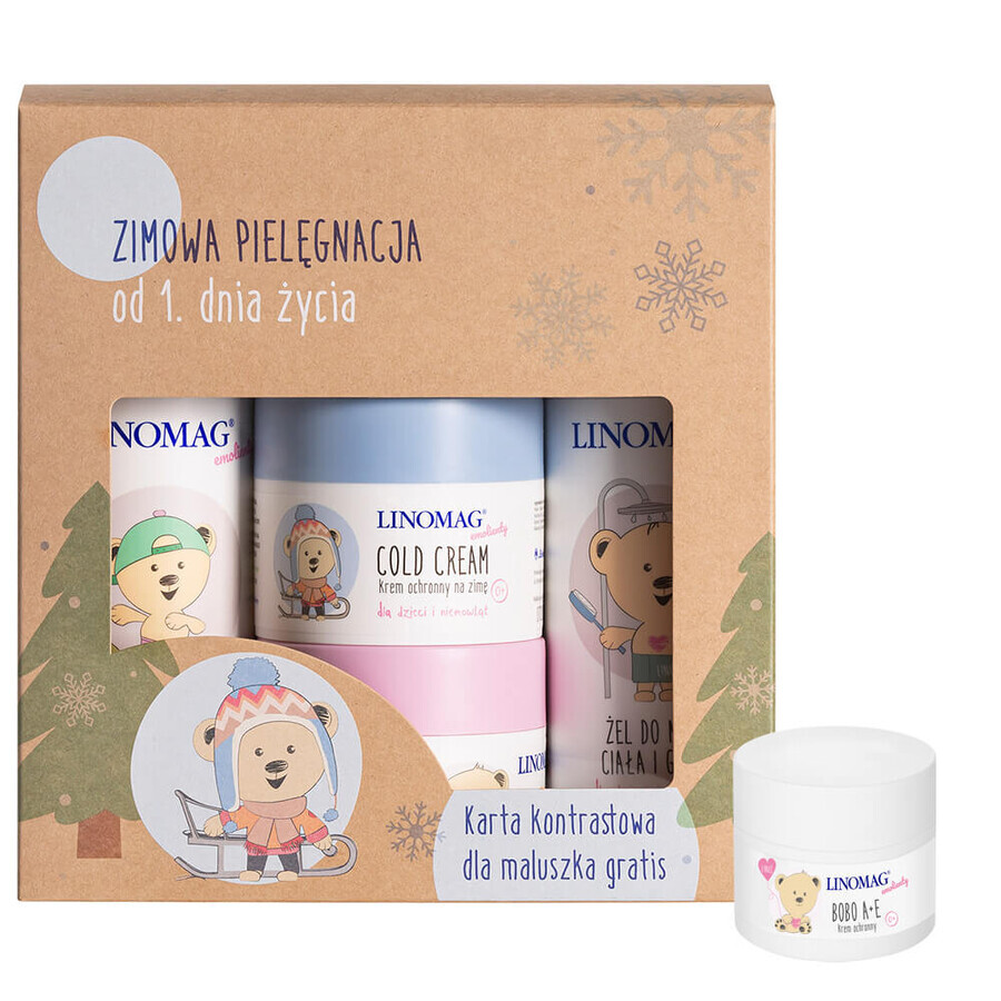 Set Linomag Winter Care + cremă protectoare, 15 ml, gratuit