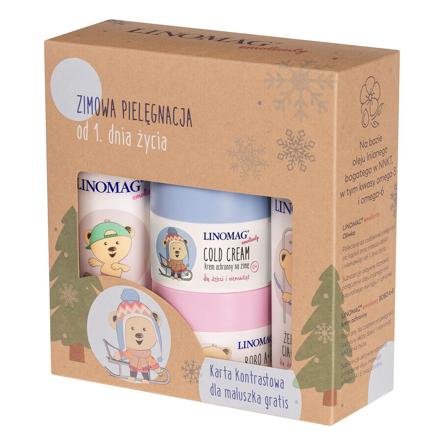 Set Linomag Winter Care + cremă protectoare, 15 ml, gratuit