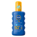 Nivea Sun Kids Protect & Care 5in1 Set, Lozione solare per bambini, SPF 50+, 200 ml + Spray solare per bambini, SPF 50+, 200 ml + secchiello di sabbia in omaggio Nivea Sun Kids Protect & Care 5in1 Set, Lozione solare per bambini, SPF 50+, 200 ml + Spray solare per bambini, SPF 50+, 200 ml + secchiello di sabbia in omaggio