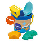 Nivea Sun Kids Protect & Care 5in1 Set, Lozione solare per bambini, SPF 50+, 200 ml + Spray solare per bambini, SPF 50+, 200 ml + secchiello di sabbia in omaggio Nivea Sun Kids Protect & Care 5in1 Set, Lozione solare per bambini, SPF 50+, 200 ml + Spray solare per bambini, SPF 50+, 200 ml + secchiello di sabbia in omaggio