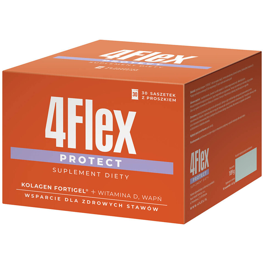 4Flex Protect, orange flavor, 30 sachets