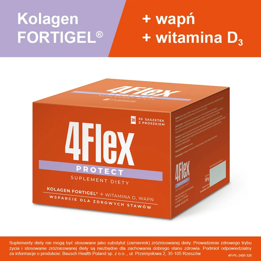 4Flex Protect, orange flavor, 30 sachets