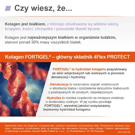 4Flex Protect, orange flavor, 30 sachets