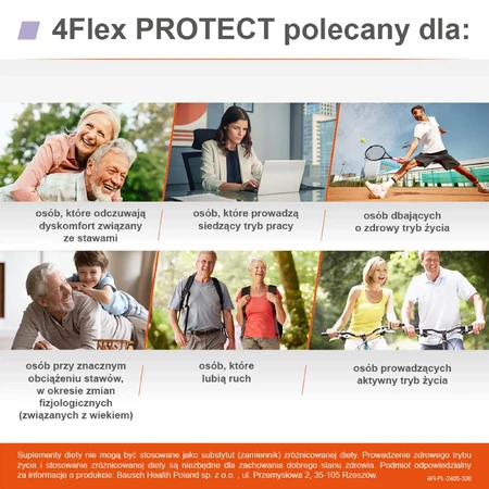 4Flex Protect, orange flavor, 30 sachets