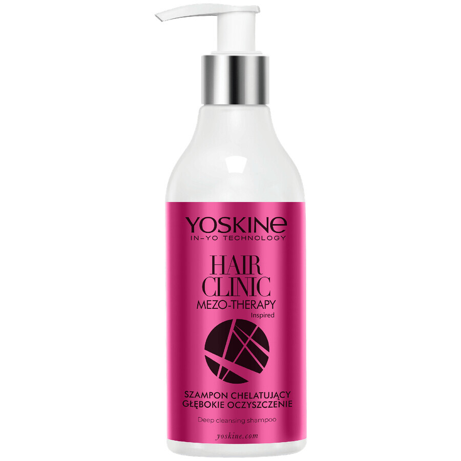 Yoskine Hair Clinic Meso-Therapy, șampon chelant pentru curățare profundă, 200 ml