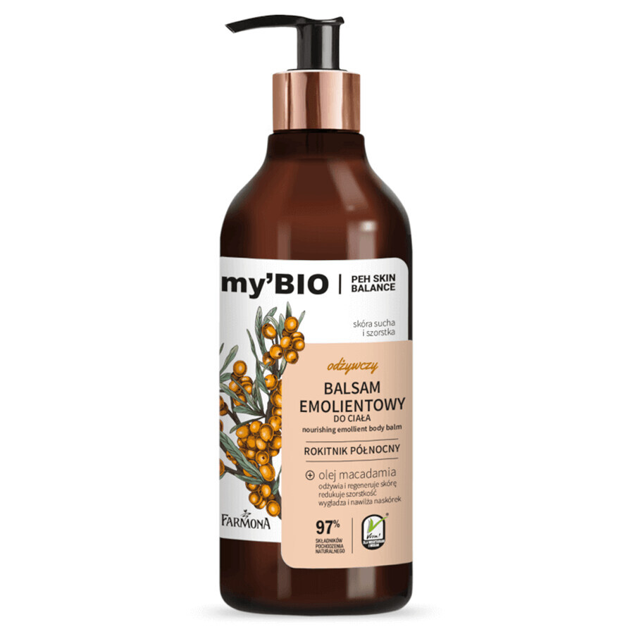 Buy Farmona myBIO Nourishing, emollient lotion, Nordic sea buckthorn, 400 ml Farmona myBIO Nourishing, emollient lotion, Nordic sea buckthorn, 400 ml