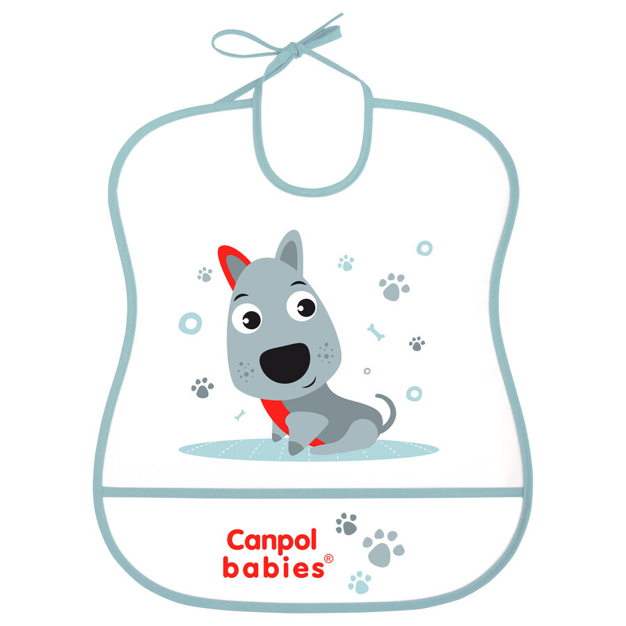 Comprar Canpol Babies, babero de plástico blando, cachorro, a partir de 6 meses, 1 ud. Canpol Babies, babero de plástico blando, cachorro, a partir de 6 meses, 1 ud.