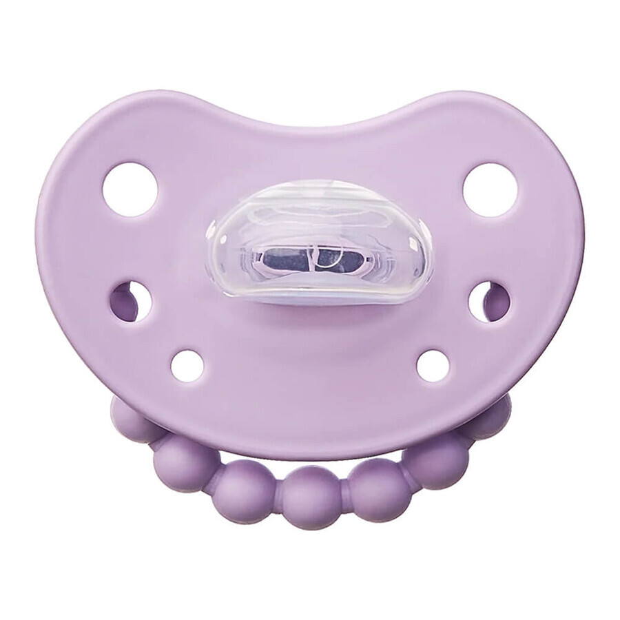 Luu Kids, fopspeen, positionering, silicone, French Lavender, vanaf 6 maanden, 1 stuk