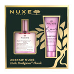 Coffret Nuxe Huile Prodigieuse Florale, huile sèche pour le corps, le visage et les cheveux, 50 ml + Hair Prodigieux, shampooing brillant, 30 ml Coffret Nuxe Huile Prodigieuse Florale, huile sèche pour le corps, le visage et les cheveux, 50 ml + Hair Prodigieux, shampooing brillant, 30 ml