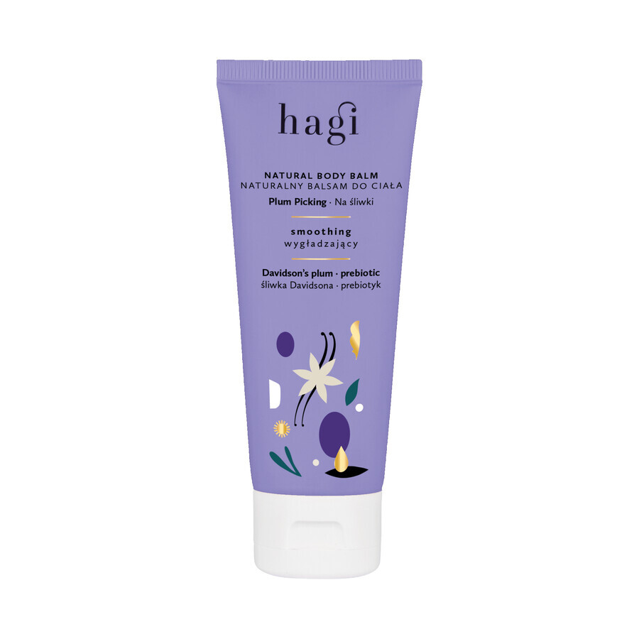 Hagi Na Plum, loțiune naturală pentru corp, netezitoare, 75 ml