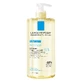 La Roche-Posay Lipikar AP+, Reinigungsöl, rückfettende Lipide gegen Hautirritationen, 1 Liter
