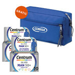 Set Centrum Man 50+, 2 x 30 comprimate + Corega, geantă cosmetică de călătorie gratuită Set Centrum Man 50+, 2 x 30 comprimate + Corega, geantă cosmetică de călătorie gratuită